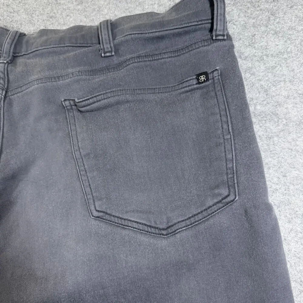 Banana Republic Chino Pants Mens 40x32 Gray Straight Fit Stretch Brushed Twill